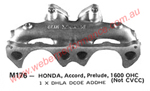 Honda Civic - Prelude 1500 1600 DCOE Weber Crossover Manifold